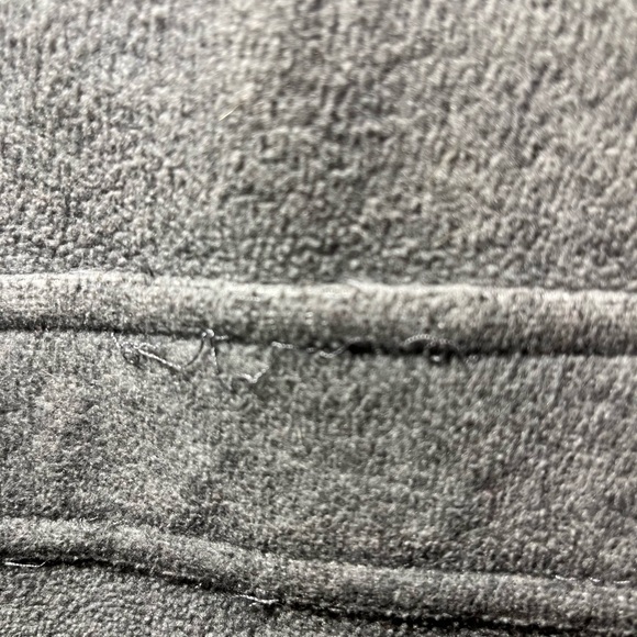 Elena Solano Gray Fleece Women’s Jacket Button Front - Picture 6 of 6